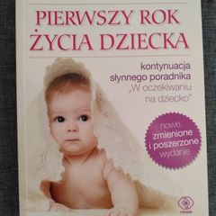 "What to expect - The first year of a child's life" book in Polish