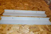 2 x picture ledge White
