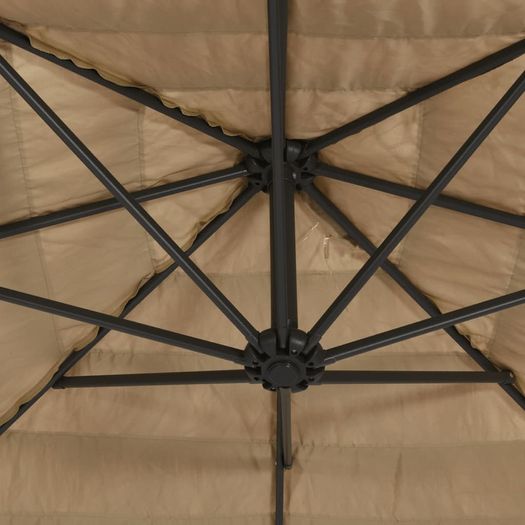 Garden Parasol with LED Lights
