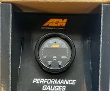 AEM Oil / Fuel Pressure Gauge Kit