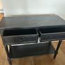 Black Hall / Console Table  2 Drawers Image 2