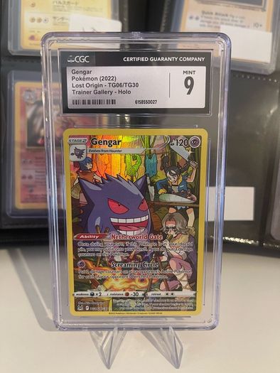 Gengar TG06 Lost Origins - Graded CGC 9 - Pokemon Card