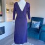 Brand-New Ladies Purple Dress from L.K. Bennett London. Size UK 8 / EU 36 Image 7