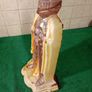 Vintage Knight Fireside Companion Guard/ Cast iron and enamel Image 2