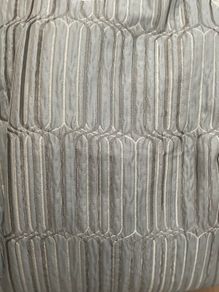 Curtains- Dusty blue with silver design