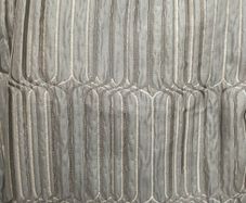 Curtains- Dusty blue with silver design