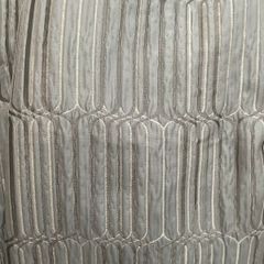 Curtains- Dusty blue with silver design