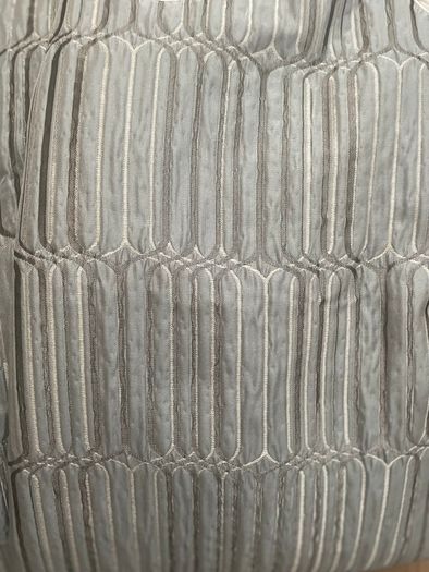 Curtains- Dusty blue with silver design
