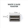 Pifco Two  Two Slice Toasters With Crumb Trays All New Stock Boxed Fully Guaranteed Collection Can Be Arranged In Galway City Centre Area Image 6