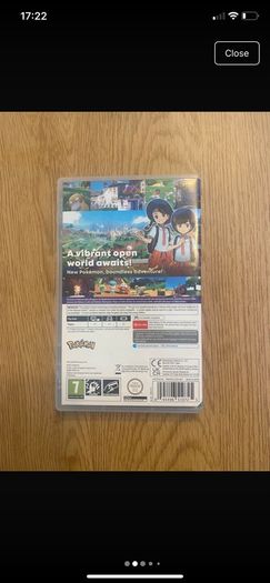 Pokemon Scarlet Nintendo Switch Game