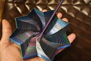 3D Printed Magic Passthrough Pyramid Ultimate Fidget Desk Toy title