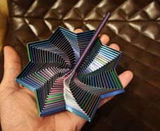 3D Printed Magic Passthrough Pyramid Ultimate Fidget Desk Toy title