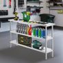 Stainless Steel Food Prep Table Commercial Kitchen Work Table 35.6x152.4 cm Image 6