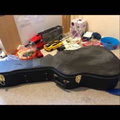 Black Hard Case For Guitar