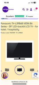 39'' Slimline LED Panosonic Smart Tv