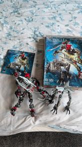 Bionicle Maxilos and Spinax