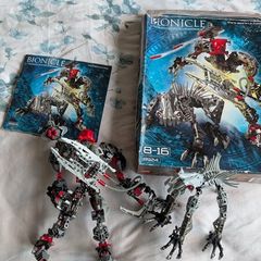 Bionicle Maxilos and Spinax