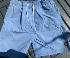 Lyle & Scott Blue Swim Shorts - Size Age 12/13yrs