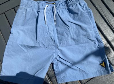 Lyle & Scott Blue Swim Shorts - Size Age 12/13yrs