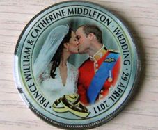 Prince William Wedding 2011 Coin