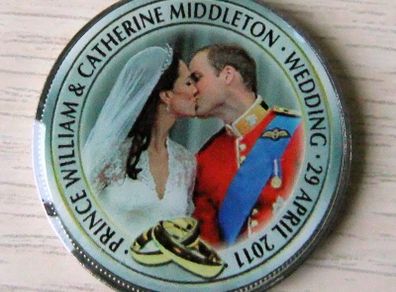 Prince William Wedding 2011 Coin