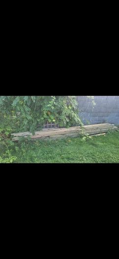 Wooden fencing