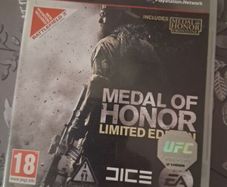 Medal of honour PS3 PAL game limited edition