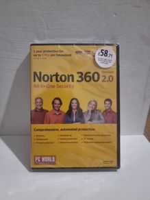 Norton 360 Version 2.0 PC All-In-One Security New