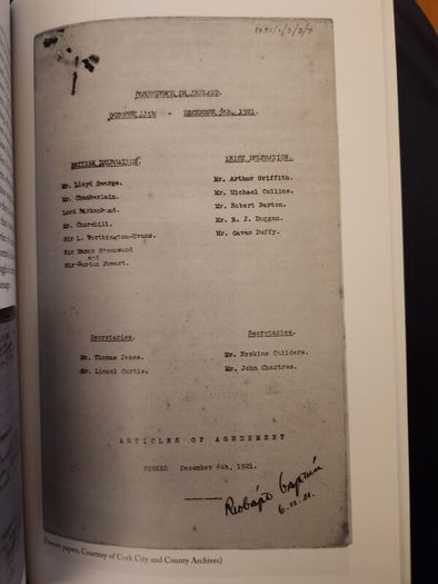 The Men And Women Of The Anglo-irish Treaty Delegations 1921. First Edition Paperback In Good Condition.