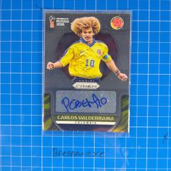 Autograph Carlos Valderrama Colombia