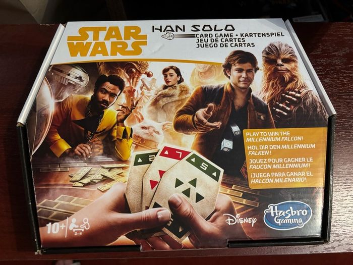 Disney Star Wars Han Solo Sabacc Card Game Hasbro 2017