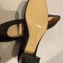 Women shoes low heel black leather designer Unisa size 5 BNWT Image 6