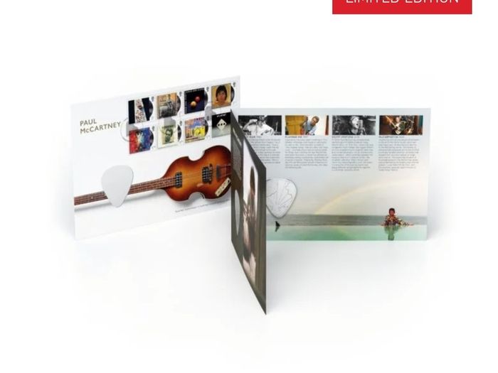Paul McCartney limted cover medal