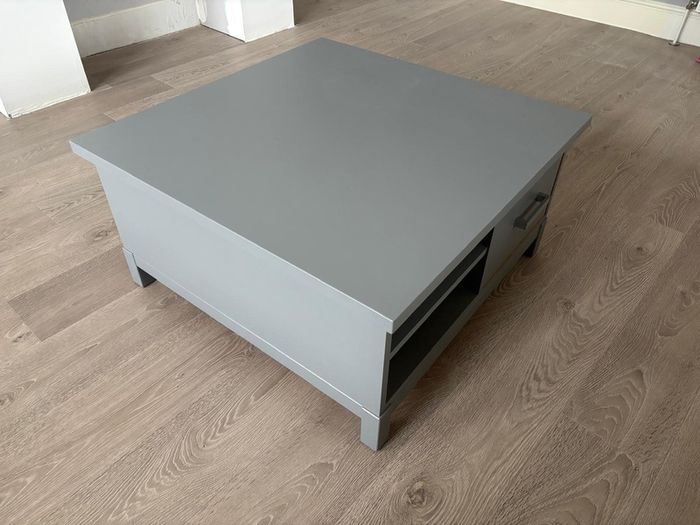 Grey Oak Veneer Obin Coffee Table/TV Stand