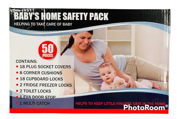24 Sets - Babys Home Safety Pack - 50 Pieces Per Pack - Job Lot Clearance!