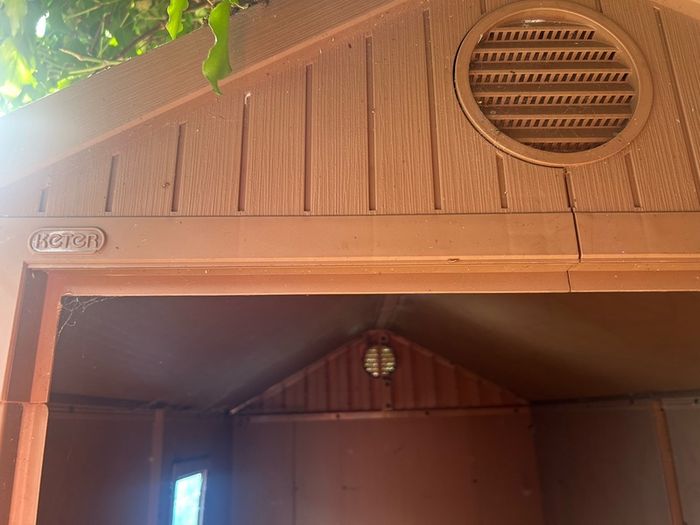 Keter 6x4 plastic shed
