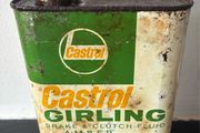 Vintage Castrol Brake Fluid Tin
