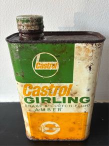 Vintage Castrol Brake Fluid Tin