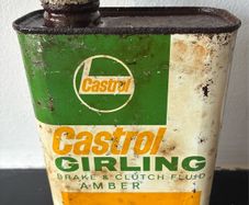 Vintage Castrol Brake Fluid Tin