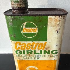 Vintage Castrol Brake Fluid Tin