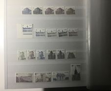 Irish stamps. Architecture Definitive Series. Selection of mint stamps