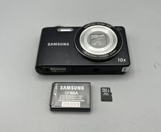 Samsung Digital Camera PL210 14.2MP Black Tested + SD Card
