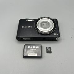 Samsung Digital Camera PL210 14.2MP Black Tested + SD Card