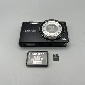 Samsung Digital Camera PL210 14.2MP Black Tested + SD Card