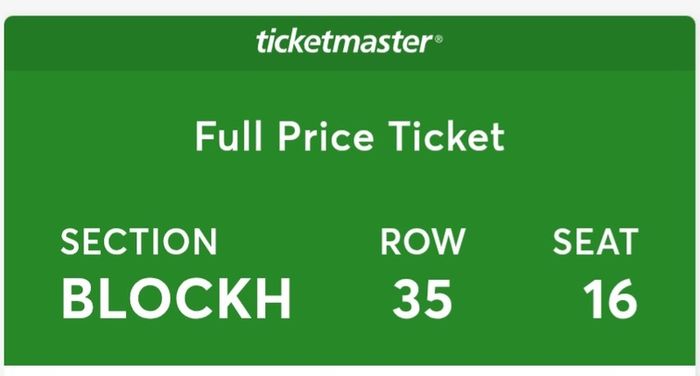The World of Hans Zimmer,a new Dimension concert ticket.
