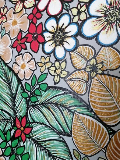 Original acrylic painting