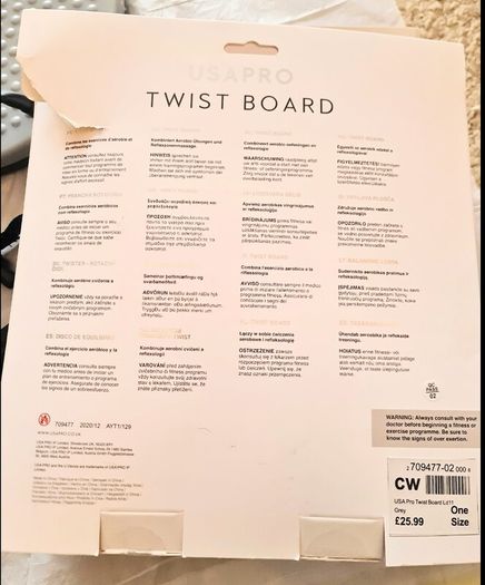 Exercise Twist Board