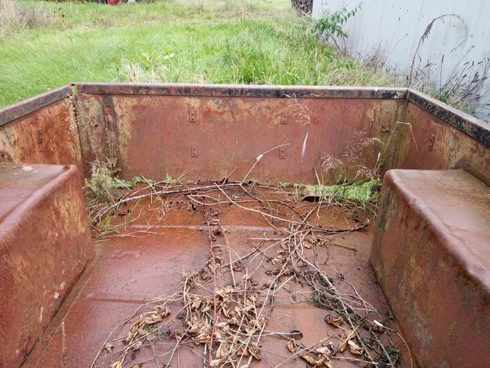 Vintage army trailer