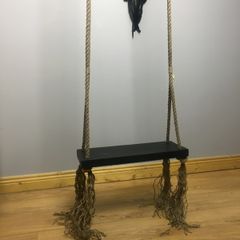 Unique handmade indoor and outdoor swing, Beautiful decoration and fun for whole family, ideal gift