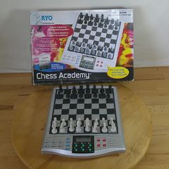 RYO Chess Academy Talking Computer Chess Game w/ Voice Teaching System Magnetic Boxed